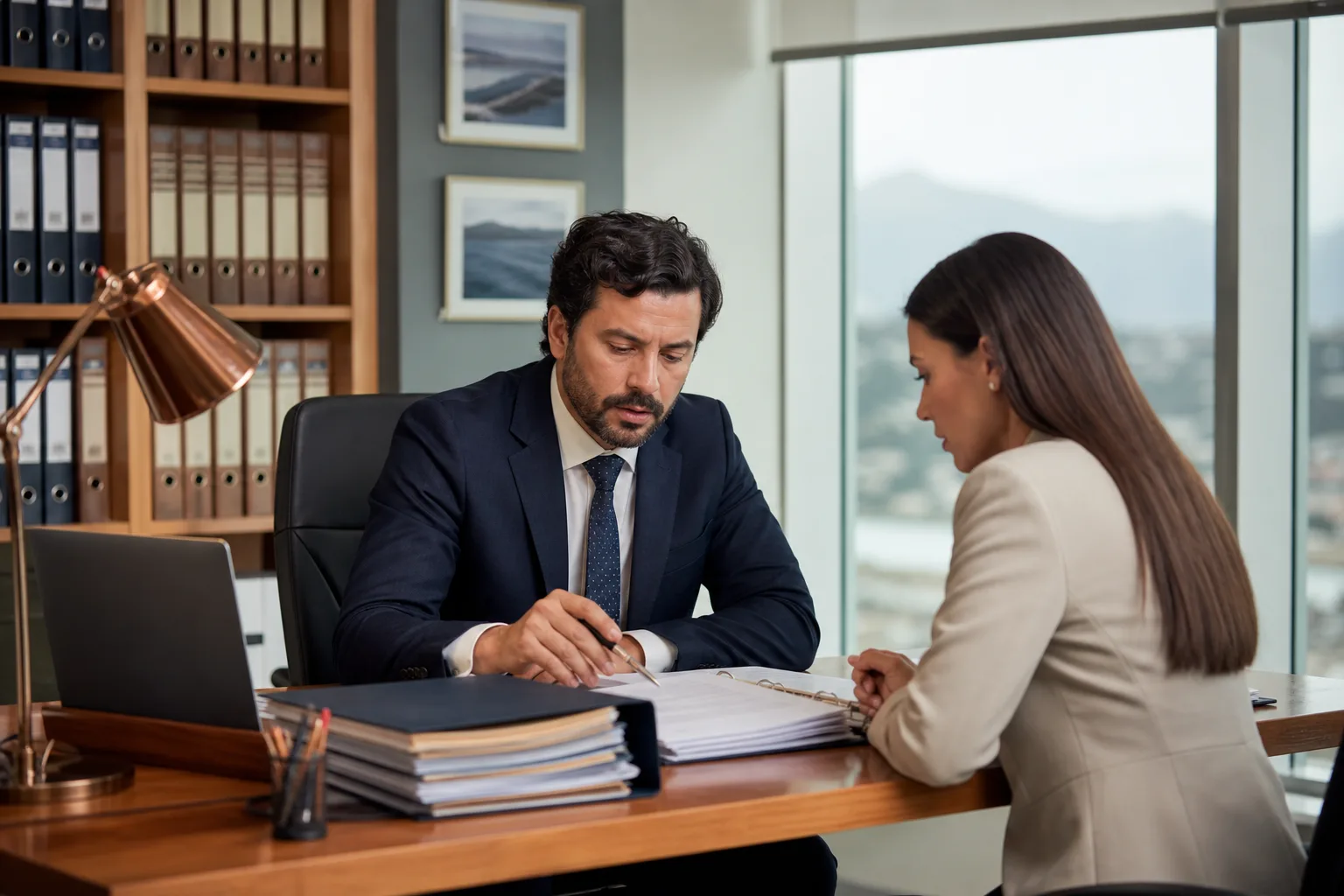 Revisión jurídica de antecedentes de un sumario administrativo
